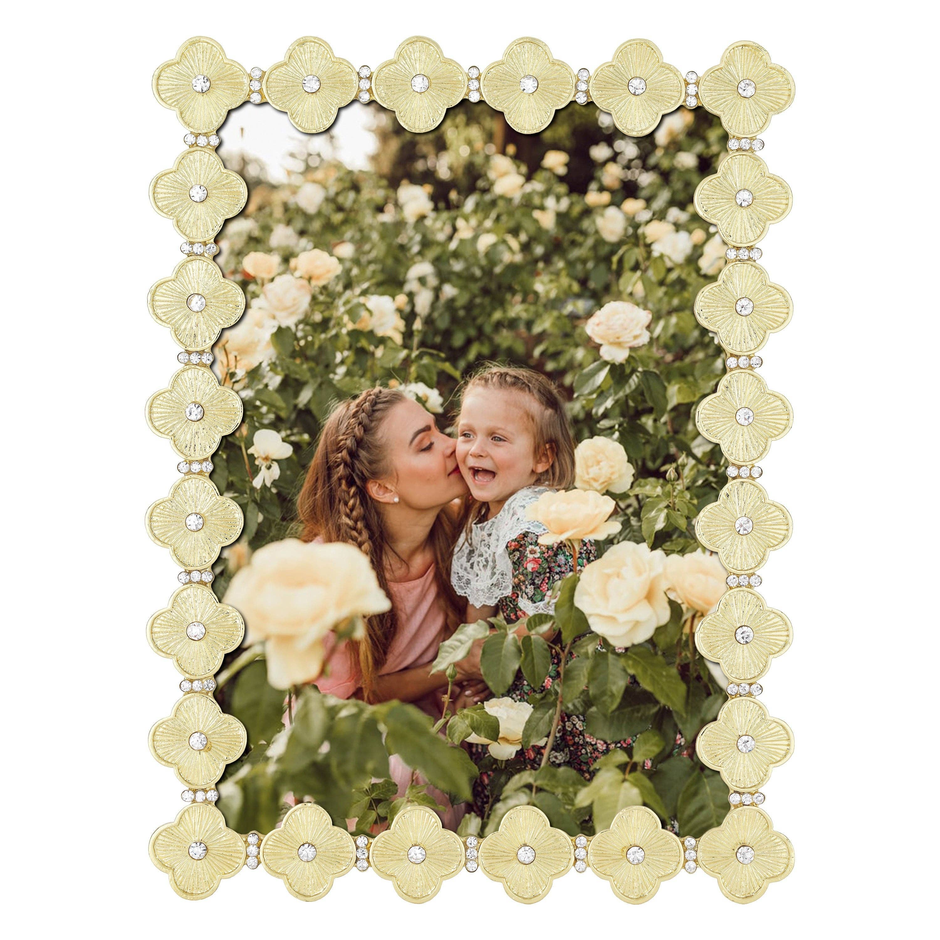 Clover Frame: Silver